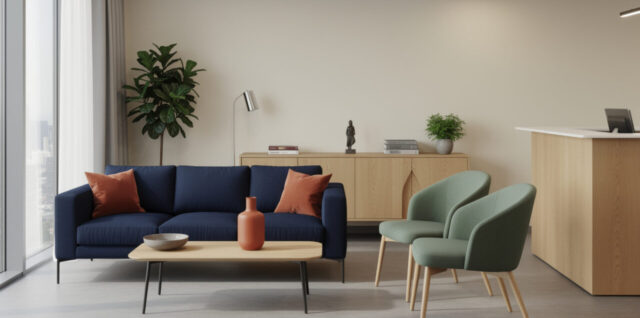 découvrez comment associer plusieurs couleurs dans une décoration professionnelle pour créer un espace harmonieux, accueillant et fidèle à votre image de marque.